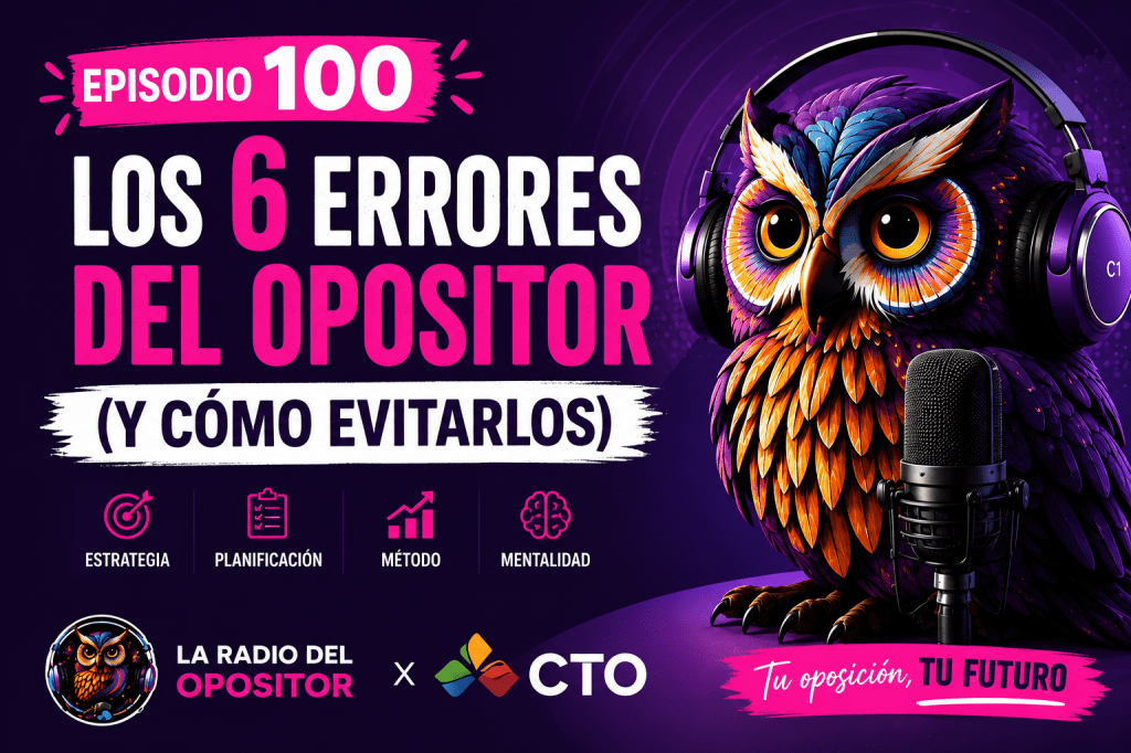 Nuevo podcast para&nbsp;opositores